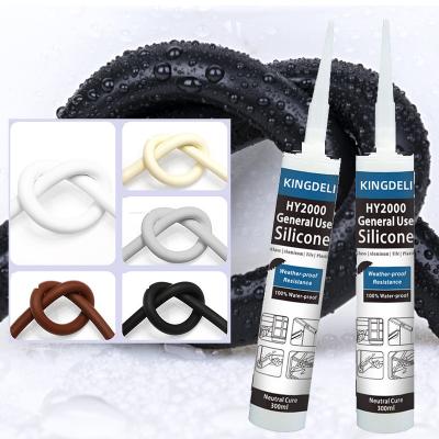 Weatherproof Clear Neutral Silicone Sealant Quick Dry For Outdoor Roof