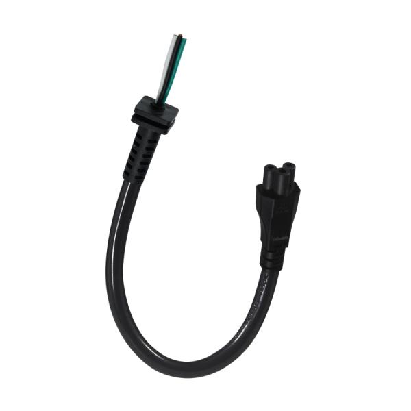 C5 to SR Power Cable - Cloverleaf to Straight Blade Plug Adapter for Laptops & Medical Equipment