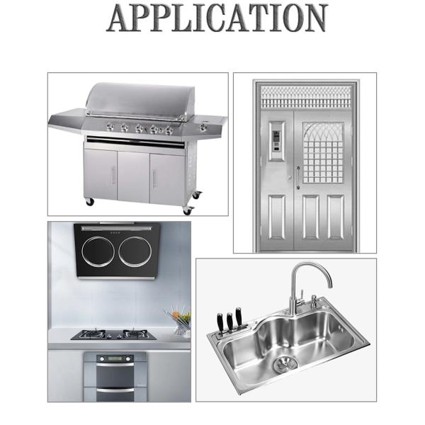 Холоднопрокатная отделка до блеска 410 ба катушка нержавеющей стали 430 600mm