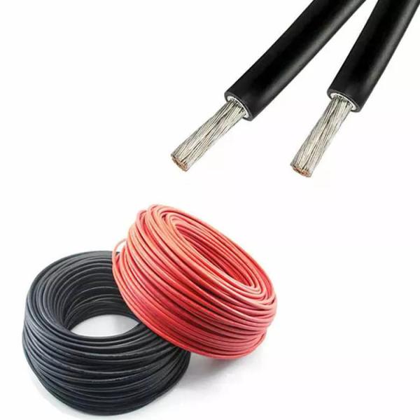 cabo 10mm do picovolt do painel solar de 2.5mm para a abrasão da resistência da produção de eletricidade
