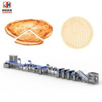 1000 à la chaîne de base ancienne machine de production de la pizza 5000pcs/H automatique de pizza rotatoire de coupeur