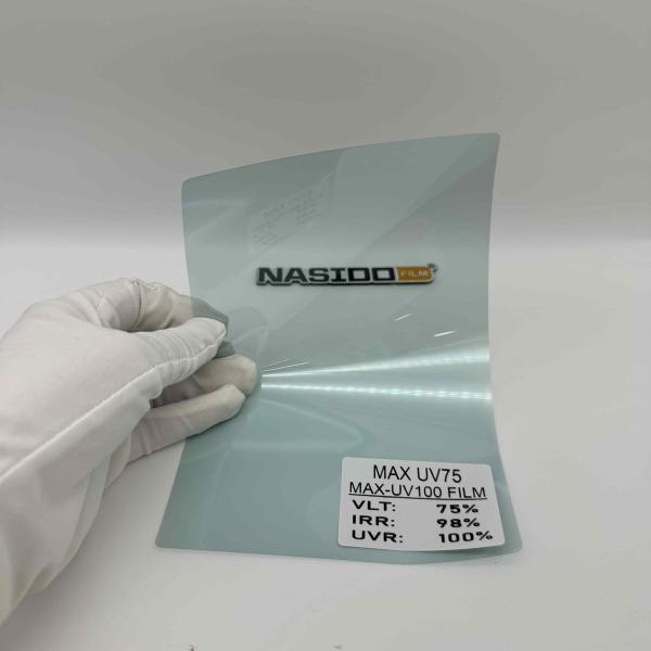 NASIDO MAX UV75 Nano Ceramic Film Car Window Protection 100% UV-Rejection