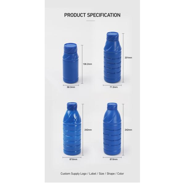 удобрение бутылки пестицида PE 100ml 200ml пустое для химической жидкости