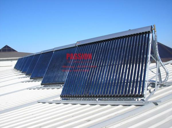 Pressurized Heat Pipe Solar Collector Pool Solar Water Heating Aluminum Alloy Centralized Solar Heater Solar Panels