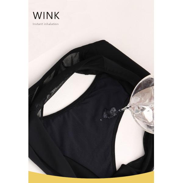 Mesh hole sexy lace  Period Panties 4 Layers menstrual panties niylon material for woman