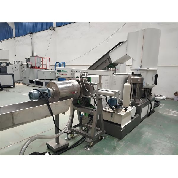 PE PP film recycling granulator