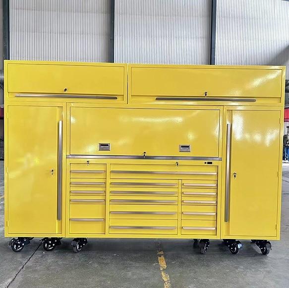 Store Cold Rolled Steel Heavy Duty Tool Trolley Tool Box Opening Cabinet Organization