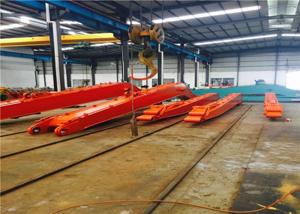 Dredging River / Demolition Long Reach Arm Boom For Excavators CE Approval
