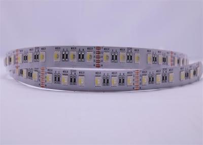 5050 luzes de tira flexíveis do diodo emissor de luz de RGBW 72 LED/M, multi luz da fita do diodo emissor de luz da cor 23W