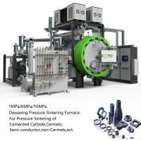 6MPA Forno de sinterização sob pressão de desvaxagem para cermetos Não cermetos Precison Semicondutor cerâmico Nitreto de silício