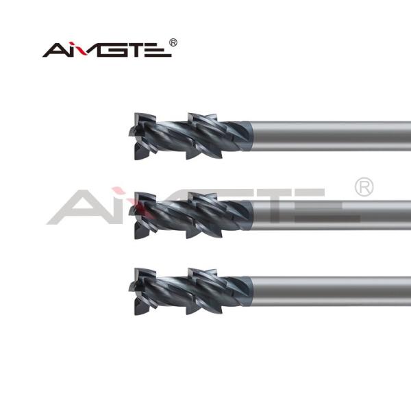Step Tungsten Carbide End Mill 4 Flutes Forming CNC Milling Cutter For Aerospace