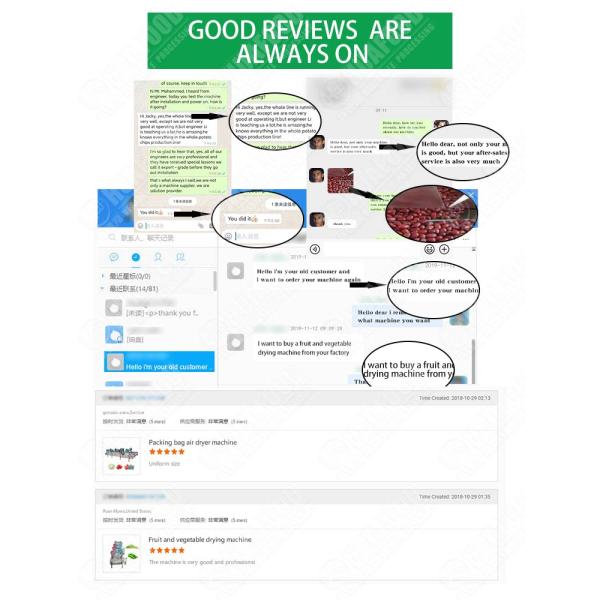 Fan Blower And Vibrate Conveyor Dry Conveyor Wild Vegetable Cleaning Equipment Heavy Duty Food Processor