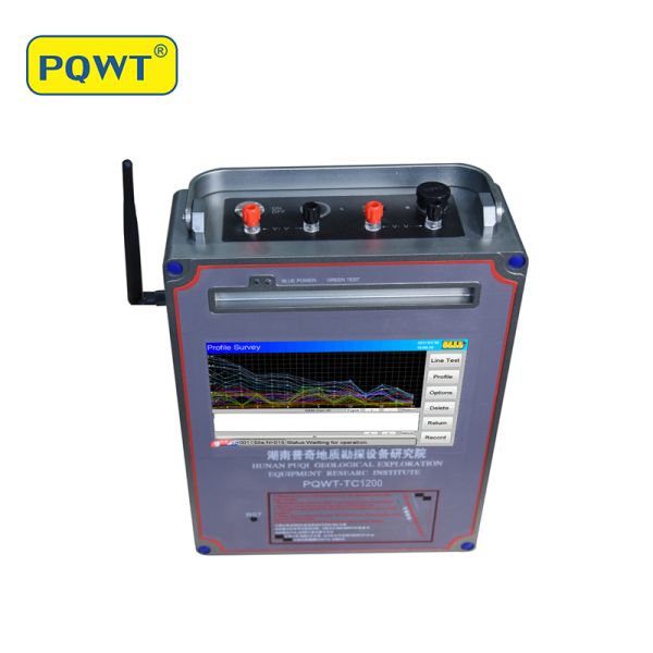 PQWT TC900 Geological Exploration Equipment Geophysics Survey Deep Depth Underground Water Detector 1200m