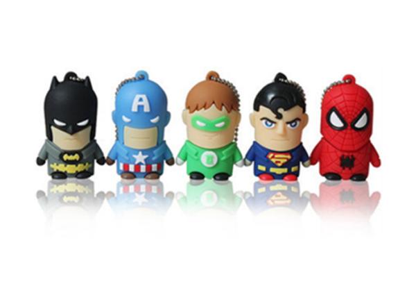 OEM Silicone Rubber Cartoon Character Shape PVC USB Flash Pen Drive 4GB 8GB