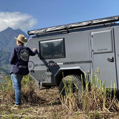 Crossing Overland Utility Trailer NJSTAR EXPLORER Lightweight Off Road Trailer