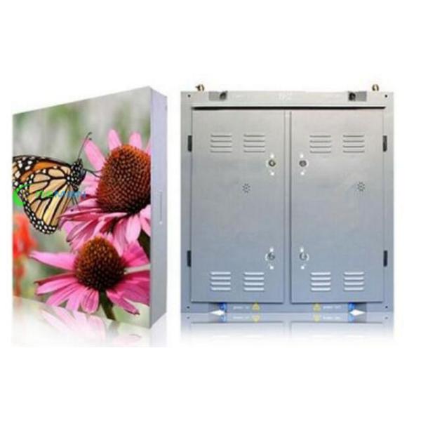 P10 Stage Rental LED Display Steel Aluminium Cabinet Design FCC UL Approved