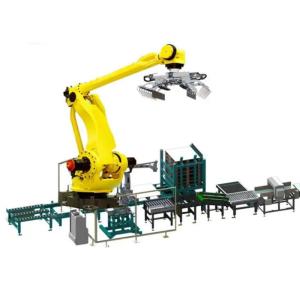4 Axis Kawasaki Palletizing Robot with 180kg Payload for High-Speed Palletizing in Factories