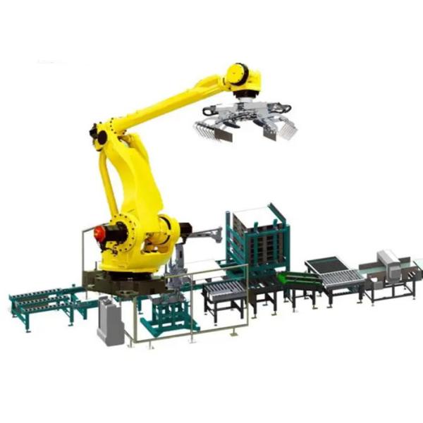 4 Axis Kawasaki Palletizing Robot with 180kg Payload for High-Speed Palletizing in Factories