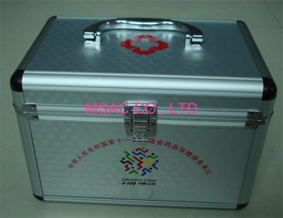 Carry Aluminium First Aid Box fácil/doutor de alumínio Cases Size L240 X W135 X H150mm