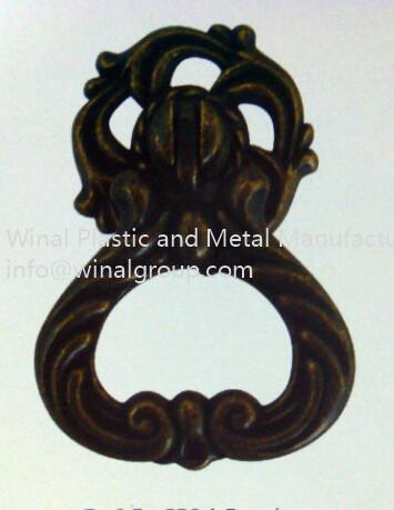 Rope pattern antique bronze cabinet pull ring handle,L58mm*W47mm,drawer pull ring,OEM.
