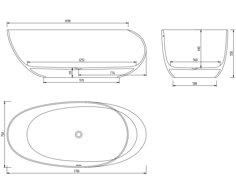 Glossy White aqua Free Standing Egg Bath Tub For Modern Luxury Bathrooms ODM