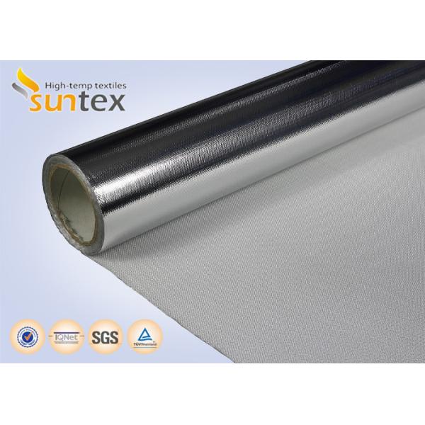 550℃ High Thermal Flange Cover Material: 0.4mm Aluminum Foil Fiberglass Insulation Blanket