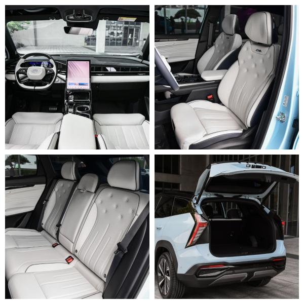 Автомобиль на топливе 2024 Geely Auto Boyue L SUV 1571KG Сделано в Китае