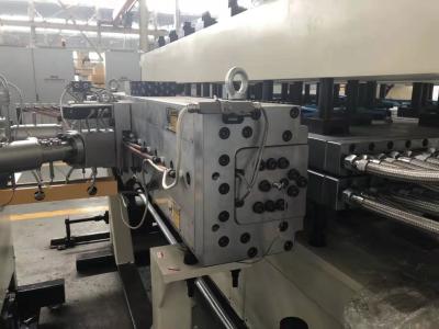 Building Formwork Template Plastic PE PP Hollow Profile Sheet Extrusion Line