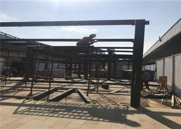 Construções de armação de aço agrícolas, construções pre manufaturados do metal de grande resistência