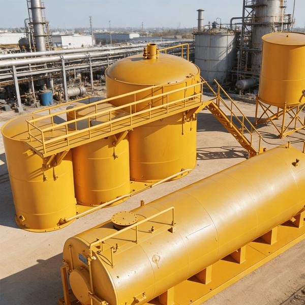 Stainless Steel Pressure Vessel with 0.1-10 Mpa Design Pressure and Customized Size for Liquid to Liquid Heat Transfer