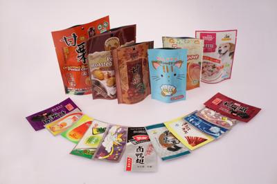 Sacos de plástico para lanches impressos PET / PE / AL / CPP Embalagem flexível para alimentos