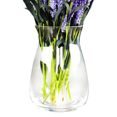 Vaso de vidro decorativo do arco-íris