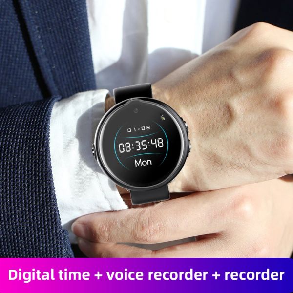1920x1080 Digital Bracelet Recording Device Built in Lithium Battery HD Voice Recorder Camera