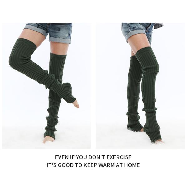 Оптовая фитнес Удобный Чистый цвет Новые стильные хлопчатобумажные ножки