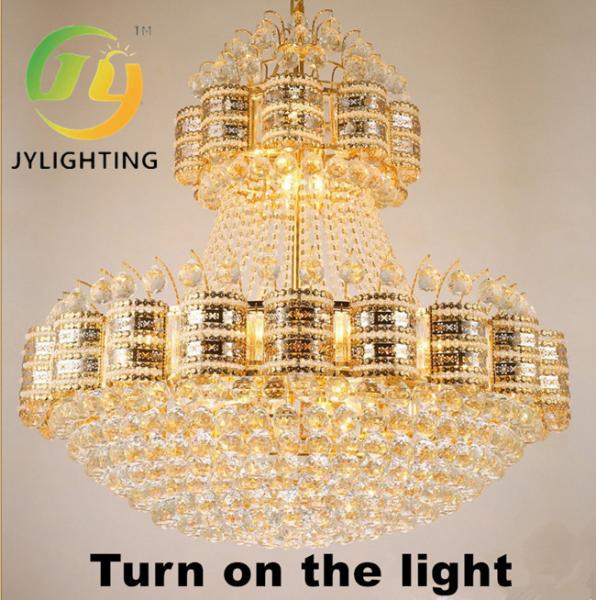 JYLIGHTING K9 Crystal Chandelier Classic Crystal Chandelier For Living Room High-Quality Crystal Lighting