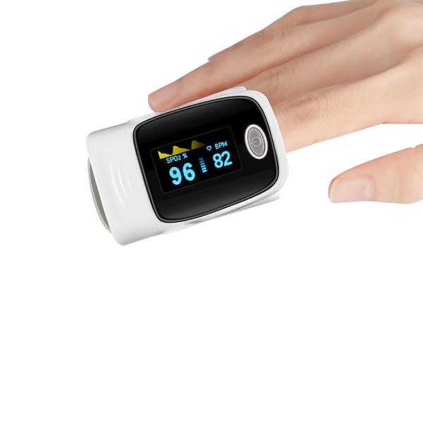 Pulse Oxygen Finger Monitor one button operation 70kPa ~ 106kPa Air Pressure SPO2 Testing