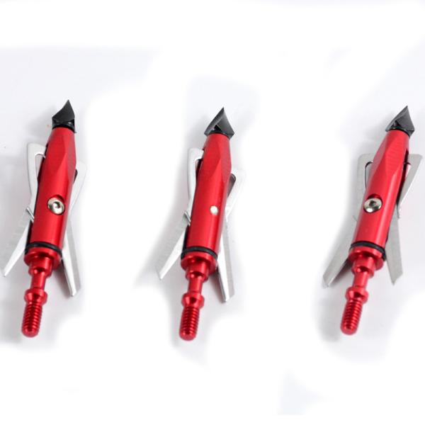 Folded Archery Bow and Arrow 100 Grain Hunting Broadheads Customization Customized Request