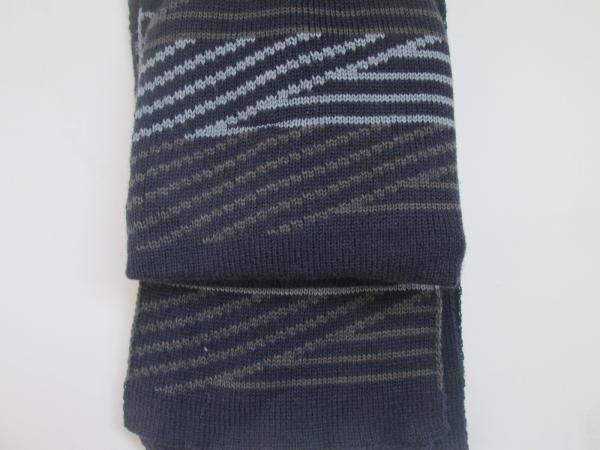 MENS acrylic hat&scarf--Jacquard winter set--soft plush lining--Winter or outdoor use