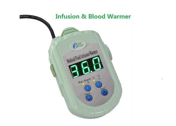 Blue Color Blood And Infusion Warmer Wireless Infrared Detection