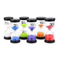 Petite minuterie moderne de sablier 1 minute - 30 minutes Logo Customized