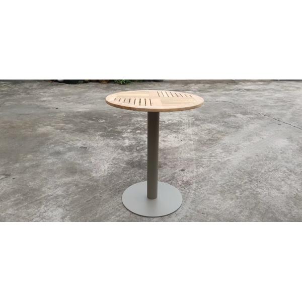 Restaurant PE Boho Rattan Coffee Table Coffee Aluminum All Weather Wicker Patio Table Chair