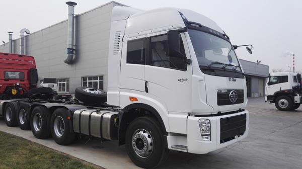 FAW JH6 420 Hp 6x4 10 Wheels Tractor Trailer Truck Head With ETON Transmission And JH06 Cab