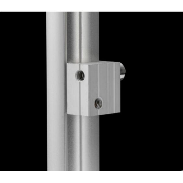 Quality Certified Fastener Karakuri Pipe Rack OD28 Aluminum Tube Profile Connector
