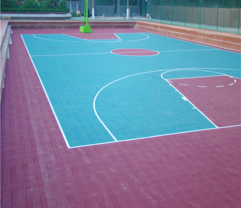 Polypropylene Outdoor Sports Surfaces No Toxic Elements No Smell