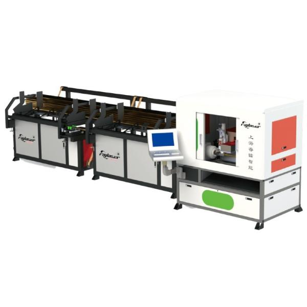 Machine de découpe laser de tubes HIWIN pour la découpe de tubes métalliques à grande vitesse