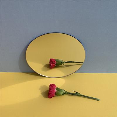 Irrdescent Rose Gold Acrylic Sheet Panels Hexagon Round 4x100 30x30