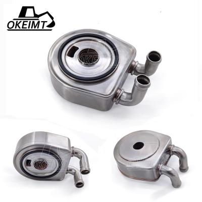 As peças de motor lubrificam um refrigerador de óleo de aço inoxidável mais fresco 98480768 para Fiat DuCATEo 2,5 TD &2.8 TD JTD