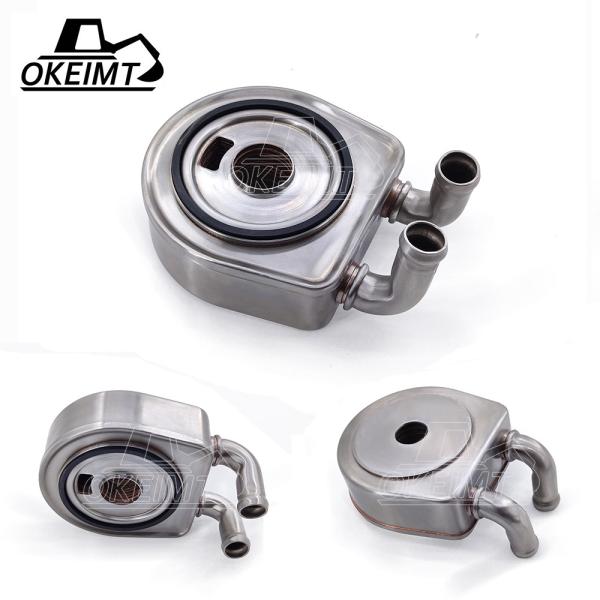 As peças de motor lubrificam um refrigerador de óleo de aço inoxidável mais fresco 98480768 para Fiat DuCATEo 2,5 TD &2.8 TD JTD