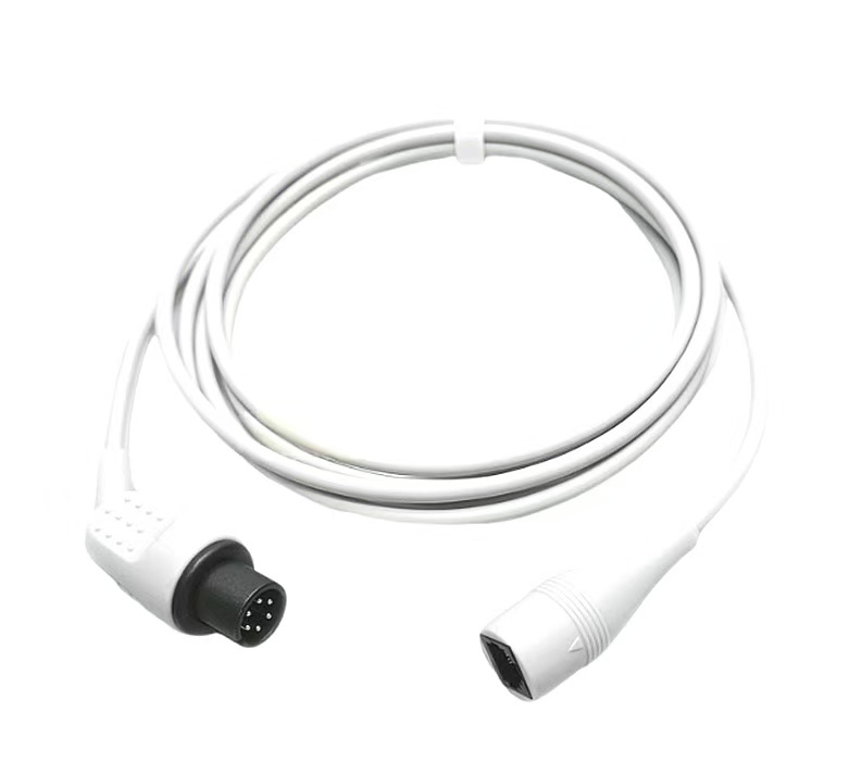Medical Grade IBP Extension Cable ISO13485 Certified Mindray IBP Cable Reusable