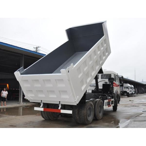 New 375hp Beiben Truck Heavy Duty Dump Truck Front Lifting Manual Type Transmission